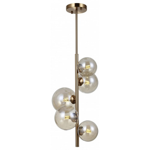 Люстра на штанге Moderli Renny V10788-5P