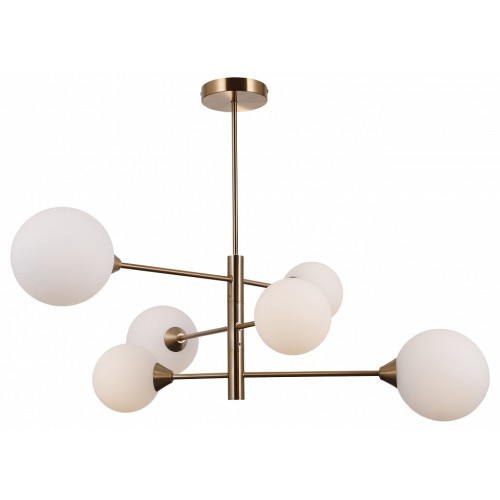 Люстра на штанге Moderli Molecule V10838-6P