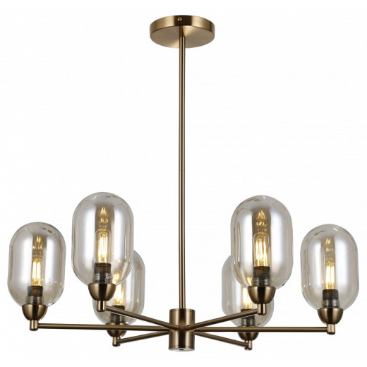 Люстра на штанге Moderli Gracy V10847-6P