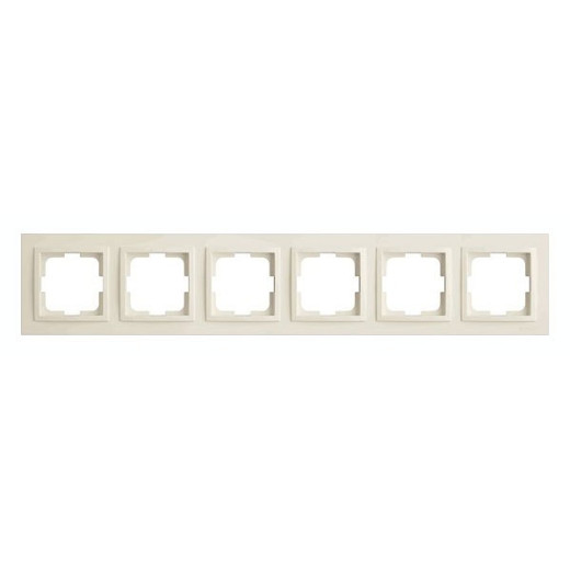 Рамка на 6 постов Mono Electric Despina 102-010000-166