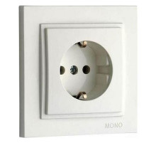 Розетка с заземлением Mono Electric Despina 102-010021-117
