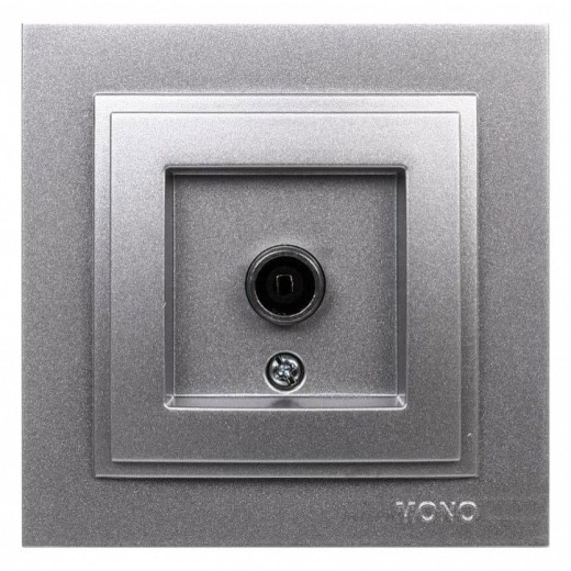 ТВ-розетка проходная Mono Electric Despina 102-212105-137