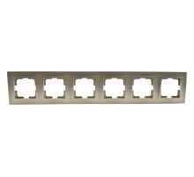 Рамка на 6 постов Mono Electric Despina 102-220000-166