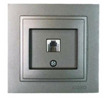 Розетка Ethernet RJ-45 Mono Electric Despina 102-242405-124