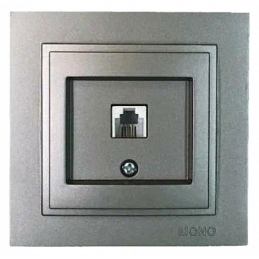 Розетка Ethernet RJ-45 Mono Electric Despina 102-242405-124