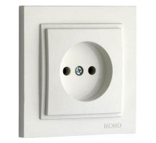 Розетка без заземления Mono Electric Despina 102-252522-116
