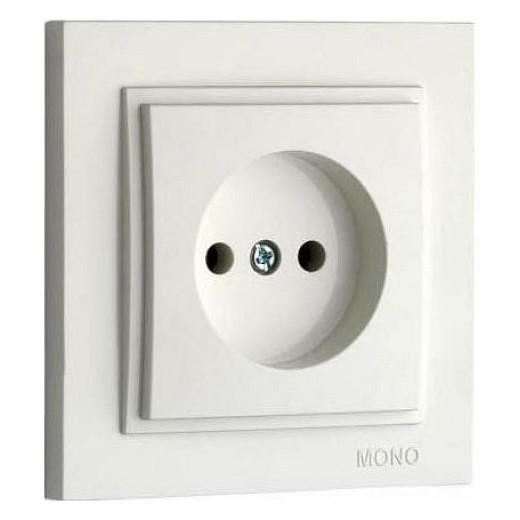 Розетка без заземления Mono Electric Despina 102-252522-116