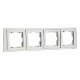 Рамка на 4 поста Mono Electric Larissa 103-191900-163