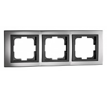 Рамка на 3 поста Mono Electric Chrome 106-420000-162