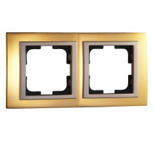 Рамка на 2 поста Mono Electric Chrome 106-440000-161