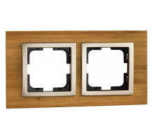 Рамка на 2 поста Mono Electric Style 107-530000-161