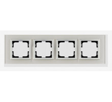 Рамка на 4 поста Mono Electric Style Glass 107-710000-163