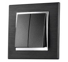 Рамка на 1 пост Mono Electric Style Aluminium 107-820000-160