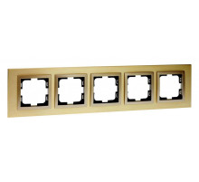 Рамка на 5 постов Mono Electric Style Aluminium 107-830000-164