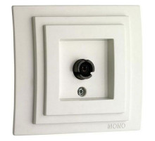 ТВ-розетка проходная без рамки Mono Electric Despina / Larissa 500-000105-137