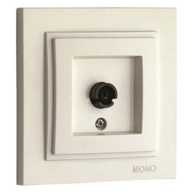 ТВ-розетка без рамки Mono Electric Despina / Larissa 500-000105-138