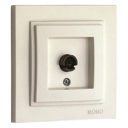 ТВ-розетка без рамки Mono Electric Despina / Larissa 500-000105-138