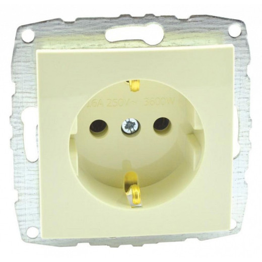 Розетка с заземлением, без рамки Mono Electric Despina / Larissa 500-001721-117