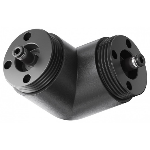 Соединитель угловой L-образный для треков накладных Maytoni  CA014CL-B