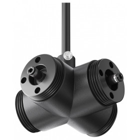 Токопровод X-образный центральный Maytoni  CA017TX-P-B