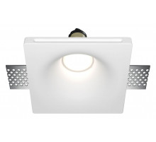Встраиваемый светильник Maytoni Gyps Modern DL001-1-01-W-1