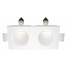 Встраиваемый светильник Maytoni Gyps Modern DL002-WW-02-W