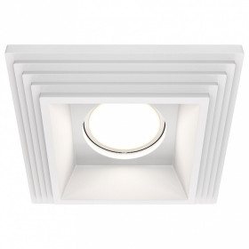 Встраиваемый светильник Maytoni Gyps Modern DL005-1-01-W-1