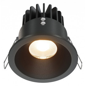 Встраиваемый светильник Maytoni Zoom DL034-01-12W2.7K-B