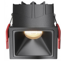 Встраиваемый светильник Maytoni Alfa LED DL043-01-10W3K-SQ-B-1