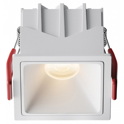 Встраиваемый светильник Maytoni Alfa LED DL043-01-10W3K-SQ-W-1