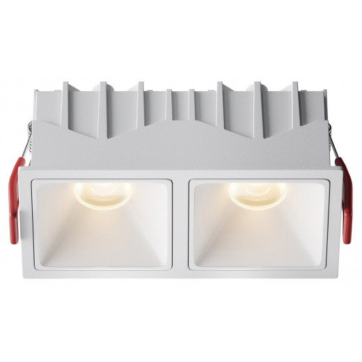 Встраиваемый светильник Maytoni Alfa LED DL043-02-10W3K-SQ-W-1
