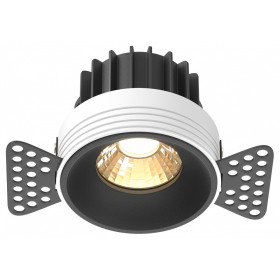 Встраиваемый светильник Maytoni Round DL058-12W2.7K-TRS-B