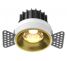 Встраиваемый светильник Maytoni Round DL058-12W3K-TRS-BS