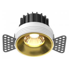 Встраиваемый светильник Maytoni Round DL058-12W3K-TRS-BS