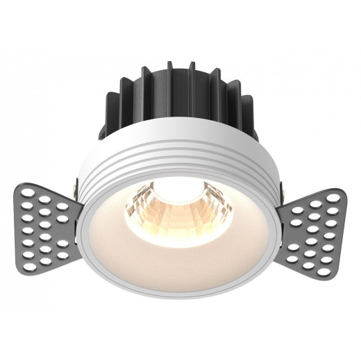 Встраиваемый светильник Maytoni Round DL058-12W3K-TRS-W