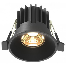 Встраиваемый светильник Maytoni Round DL058-7W2.7K-B