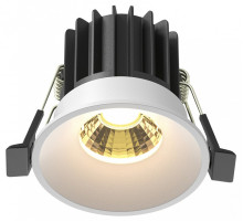 Встраиваемый светильник Maytoni Round DL058-7W2.7K-W