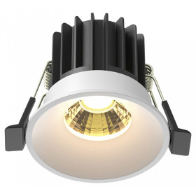 Встраиваемый светильник Maytoni Round DL058-7W2.7K-W