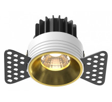 Встраиваемый светильник Maytoni Round DL058-7W3K-TRS-BS