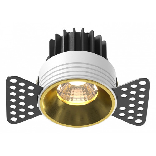 Встраиваемый светильник Maytoni Round DL058-7W3K-TRS-BS