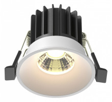 Встраиваемый светильник Maytoni Round DL058-7W3K-W