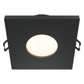 Встраиваемый светильник Maytoni Stark DL083-01-GU10-SQ-B