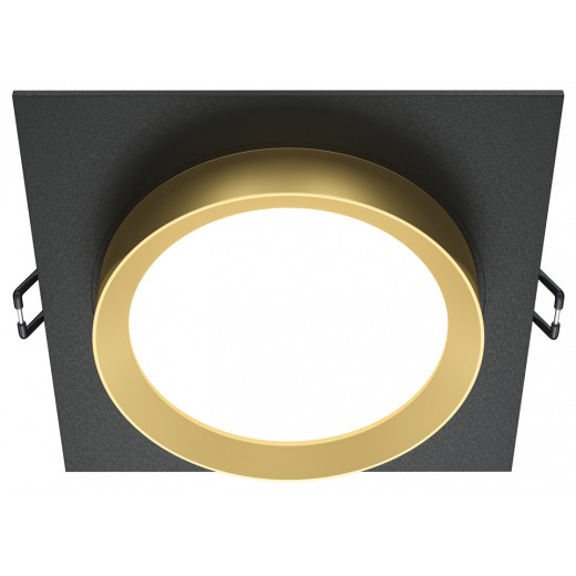 Встраиваемый светильник Maytoni Hoop DL086-GX53-SQ-BG