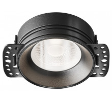 Встраиваемый светильник Maytoni Flint DL101-GU10-TRS-B