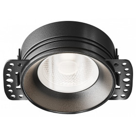 Встраиваемый светильник Maytoni Flint DL101-GU10-TRS-B