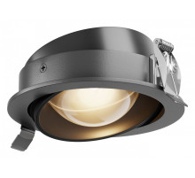 Встраиваемый светильник Maytoni Lens DL105-12W3K-B