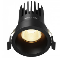 Встраиваемый светильник Maytoni Dip DL117-15W-2.7K-B