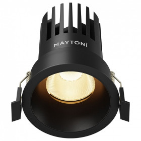 Встраиваемый светильник Maytoni Dip DL117-15W-2.7K-B