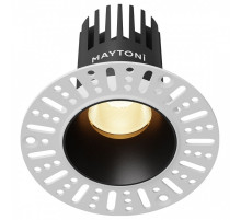 Встраиваемый светильник Maytoni Dip DL119-10W-2.7K-TRS-B