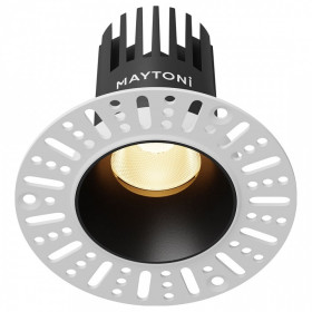 Встраиваемый светильник Maytoni Dip DL119-10W-2.7K-TRS-B